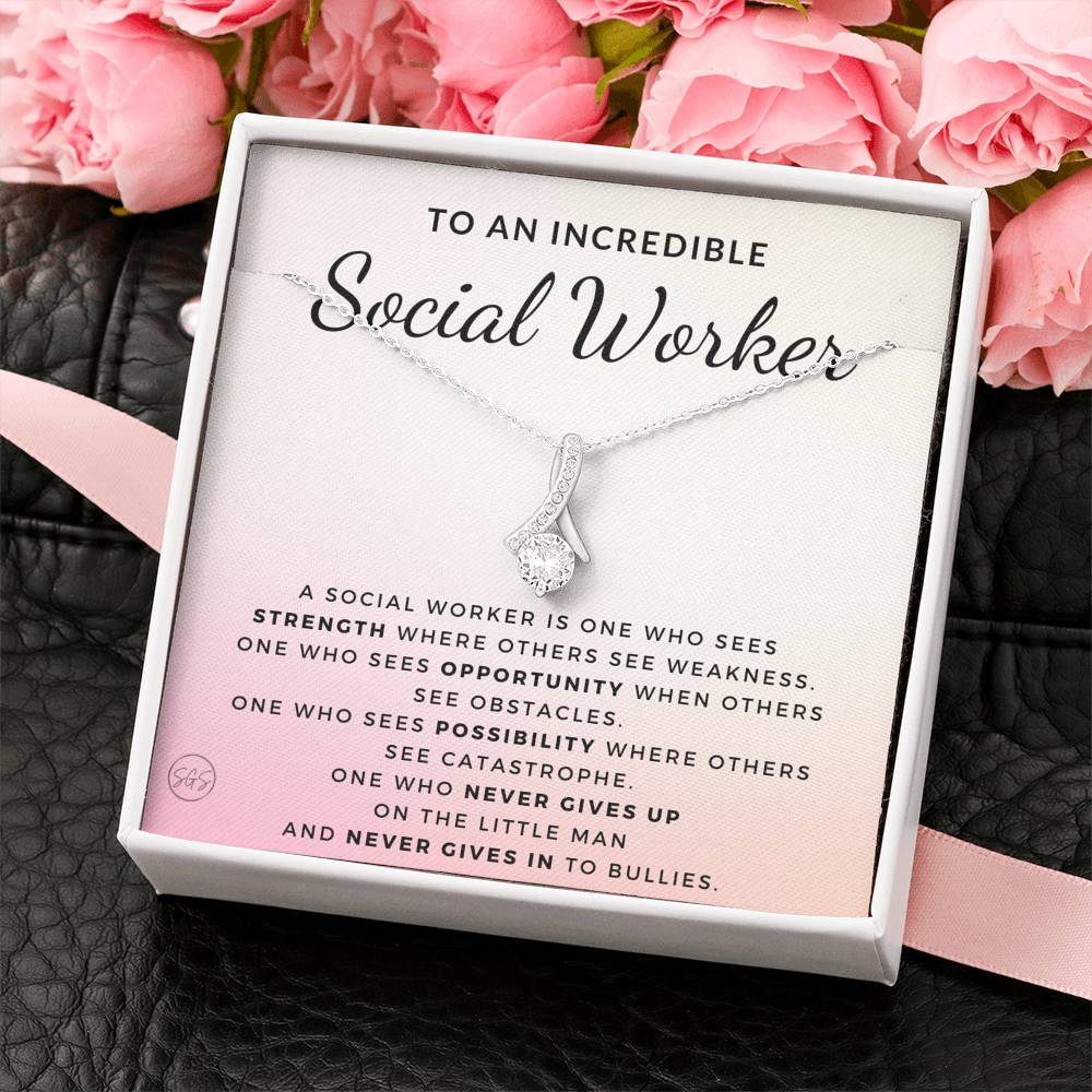 0922e social worker.png Necklace Beauty