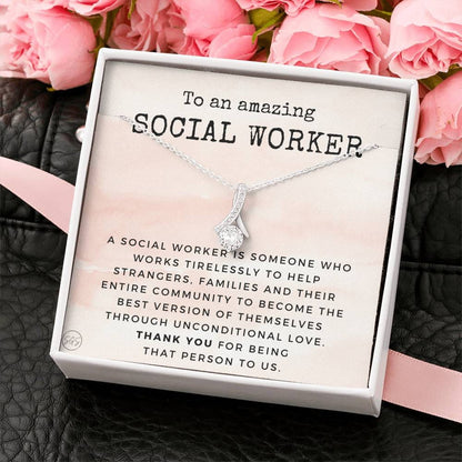 0922f social worker.png Necklace Beauty