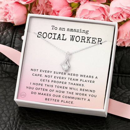 0922g social worker.png Necklace Beauty