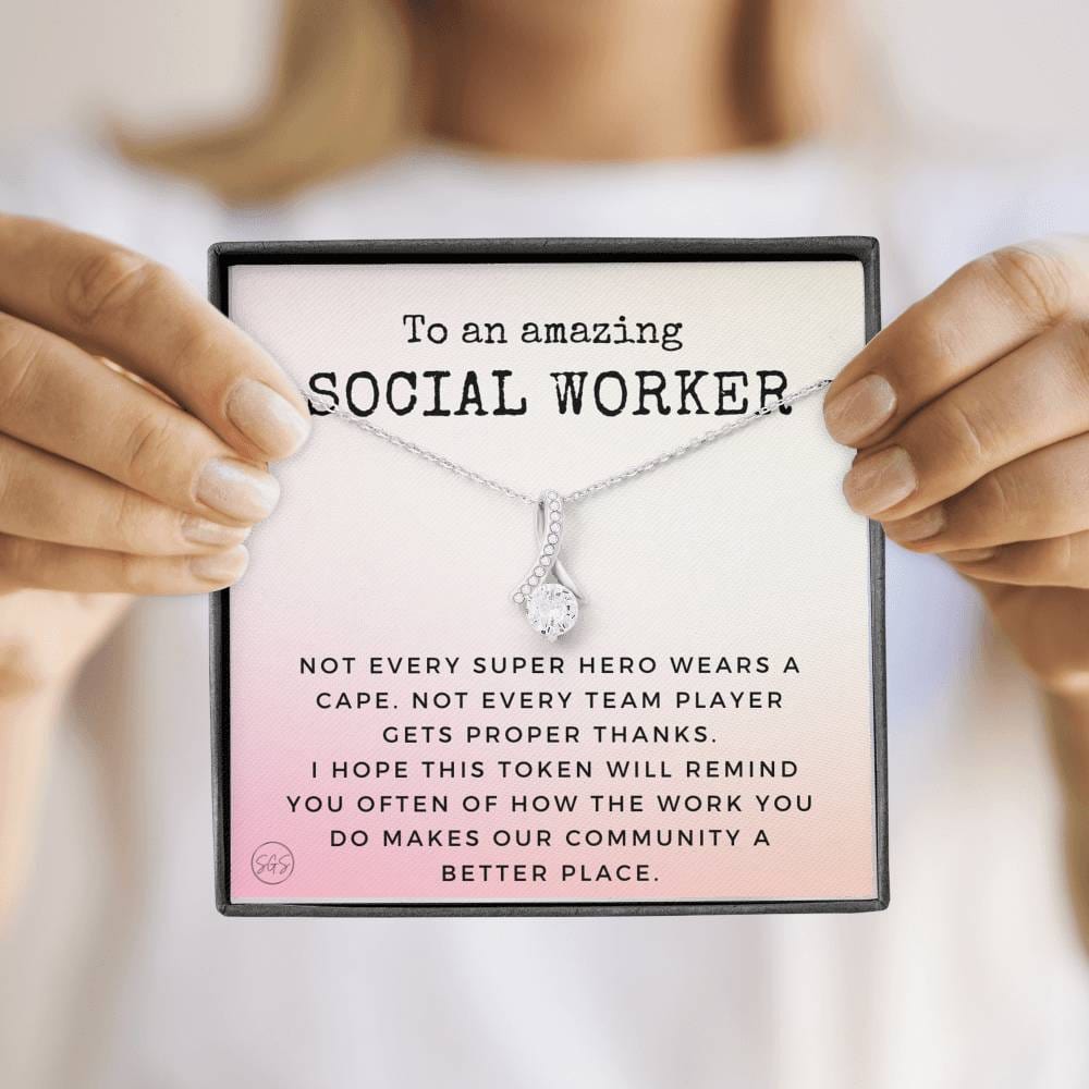 0922g social worker.png Necklace Beauty