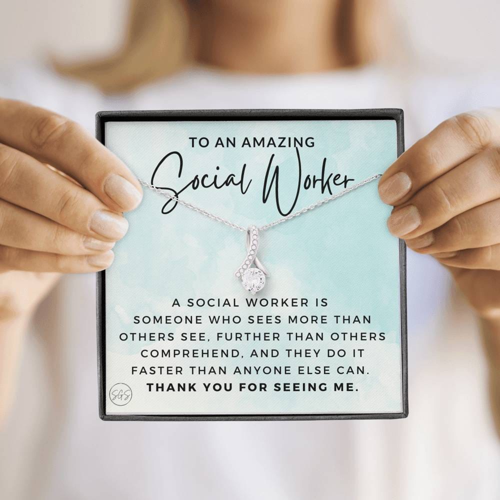 0922d social worker.png Necklace Beauty