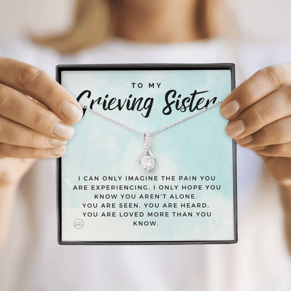 grieving sister 0709f Necklace Beauty