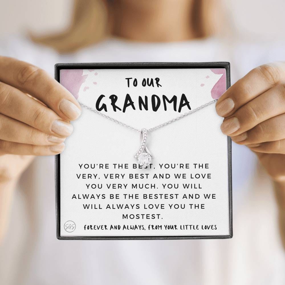 0928 Grandma from Kids Necklace Beauty