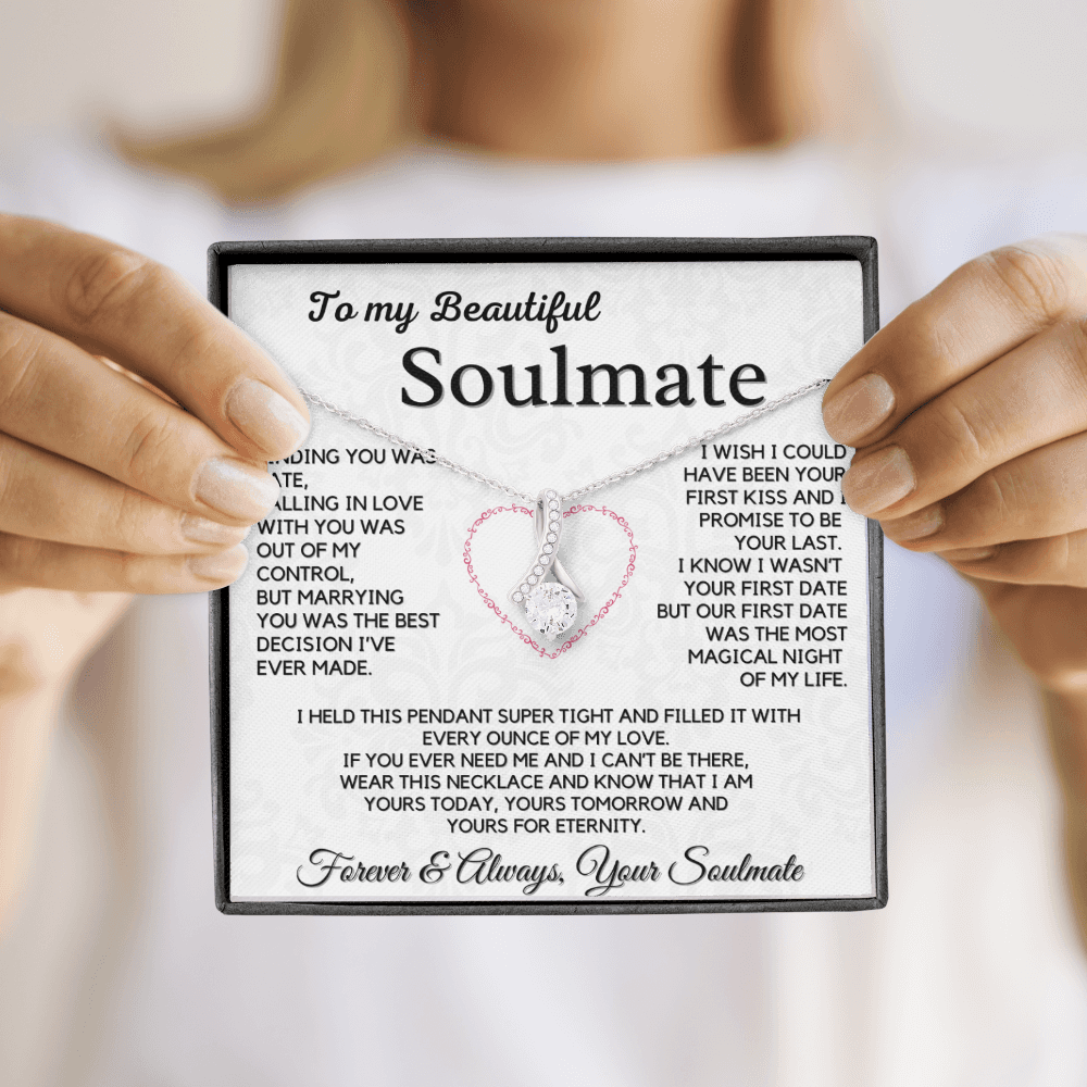 Romantic Gift for Soulmate - Yours for Eternity, Forever and Always