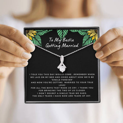 Beauty - BFF Getting Married - Tears Shed - Sunflowers