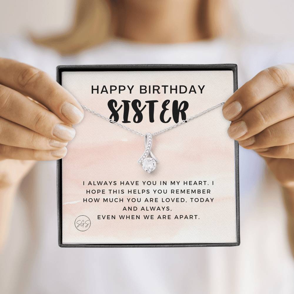 Sister Happy Bday 0707d Necklace Beauty