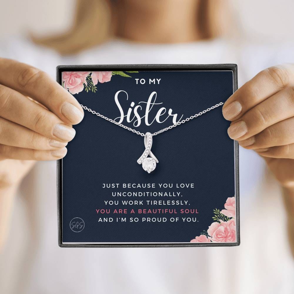 sister proud of you 0707j Necklace Beauty