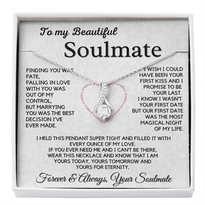 Romantic Gift for Soulmate - Yours for Eternity, Forever and Always