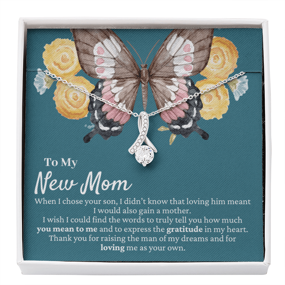 Future Mother-in-Law Gift | Mother's Day Present, Butterfly Necklace, Mother Of The Groom Gift, Meaningful Gift from Daughter-in-Law