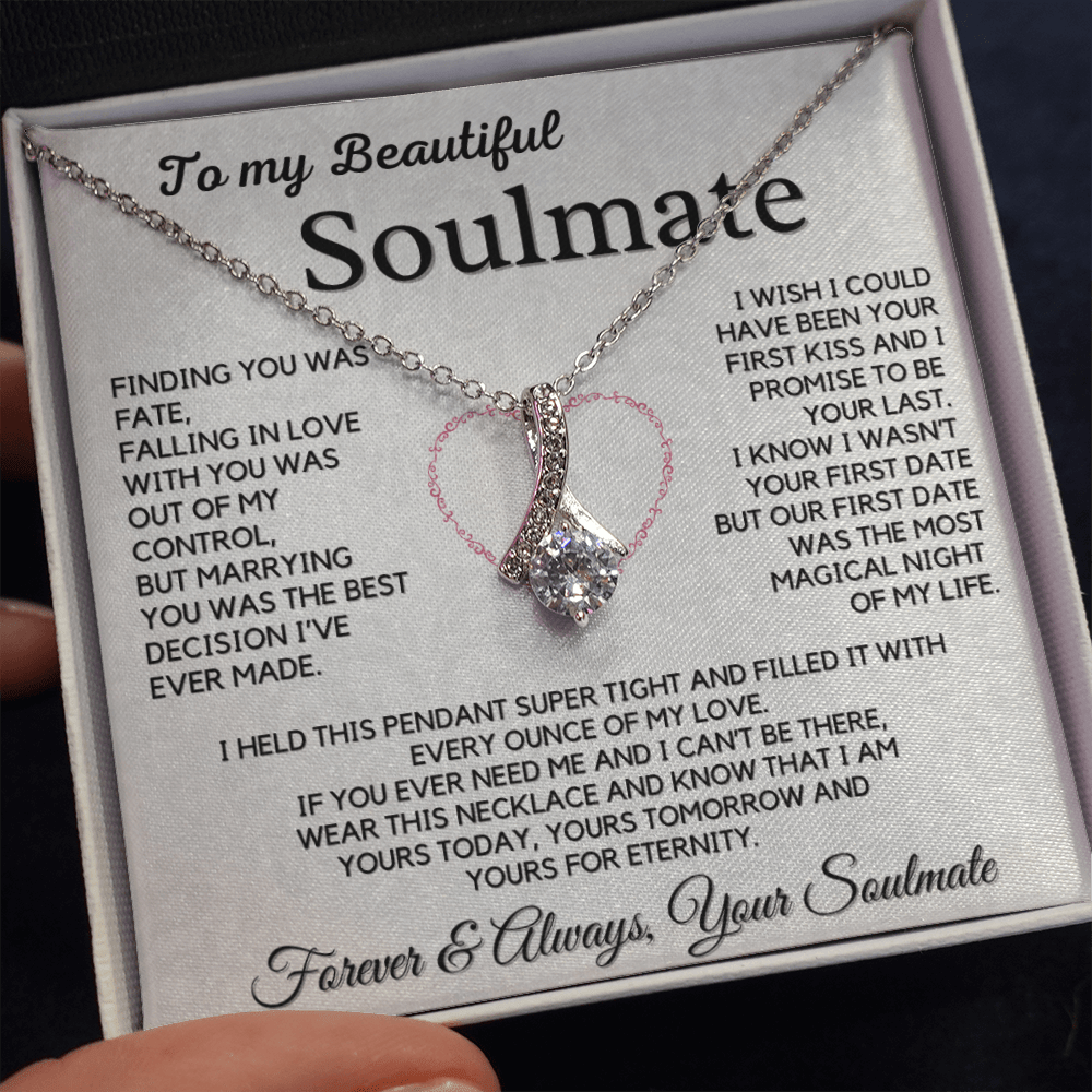 Romantic Gift for Soulmate - Yours for Eternity, Forever and Always