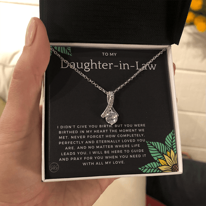 Daughter in Law Gift | Future DIL, Bonus Daughter, From Mother in Law, Father in Law, In Laws, For the Bride, Son's Wife, Fiance 1012DILgbA
