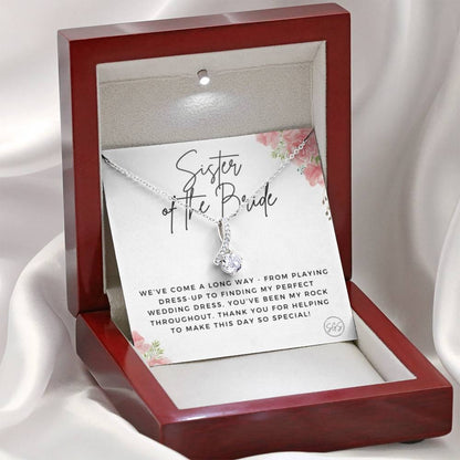 0625G Sister of the bride Necklace Beauty