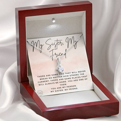 0625B My Sister, My Friend Necklace Beauty