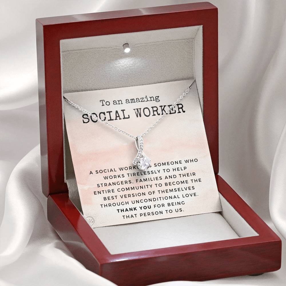 0922f social worker.png Necklace Beauty