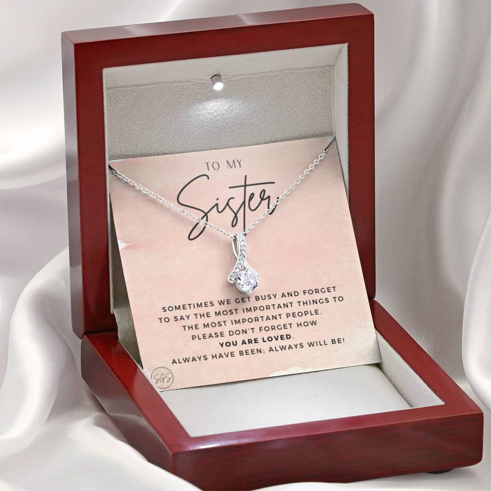 0625F Sister Necklace Beauty