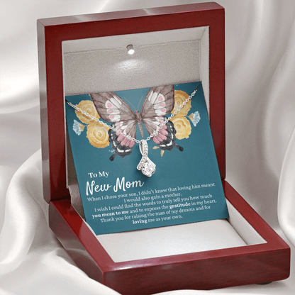 Future Mother-in-Law Gift | Mother's Day Present, Butterfly Necklace, Mother Of The Groom Gift, Meaningful Gift from Daughter-in-Law