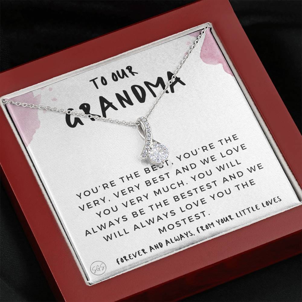 0928 Grandma from Kids Necklace Beauty