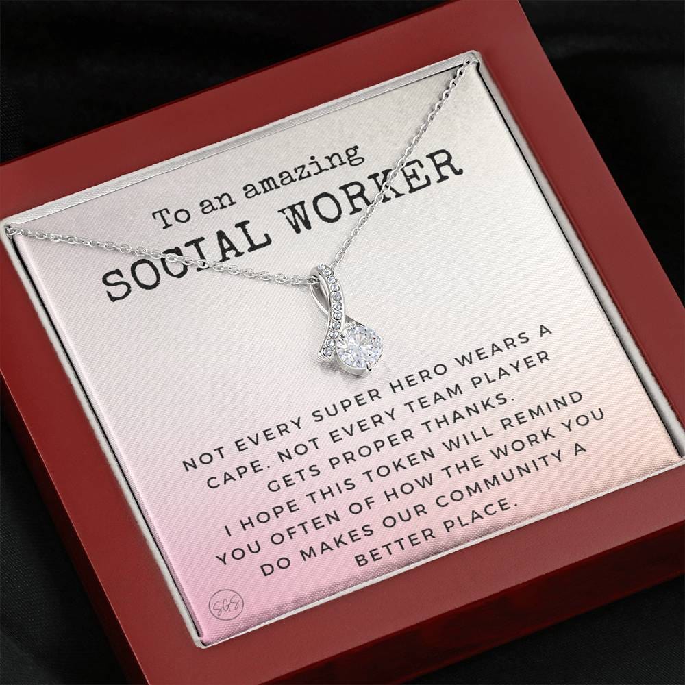 0922g social worker.png Necklace Beauty