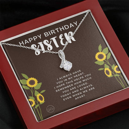 Sister Happy Bday 0707c Necklace Beauty