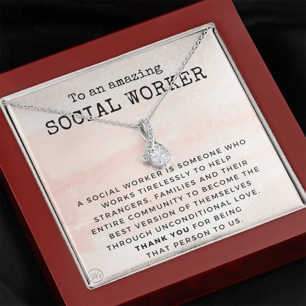 0922f social worker.png Necklace Beauty