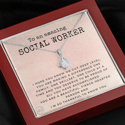 0922c social worker.png Necklace Beauty