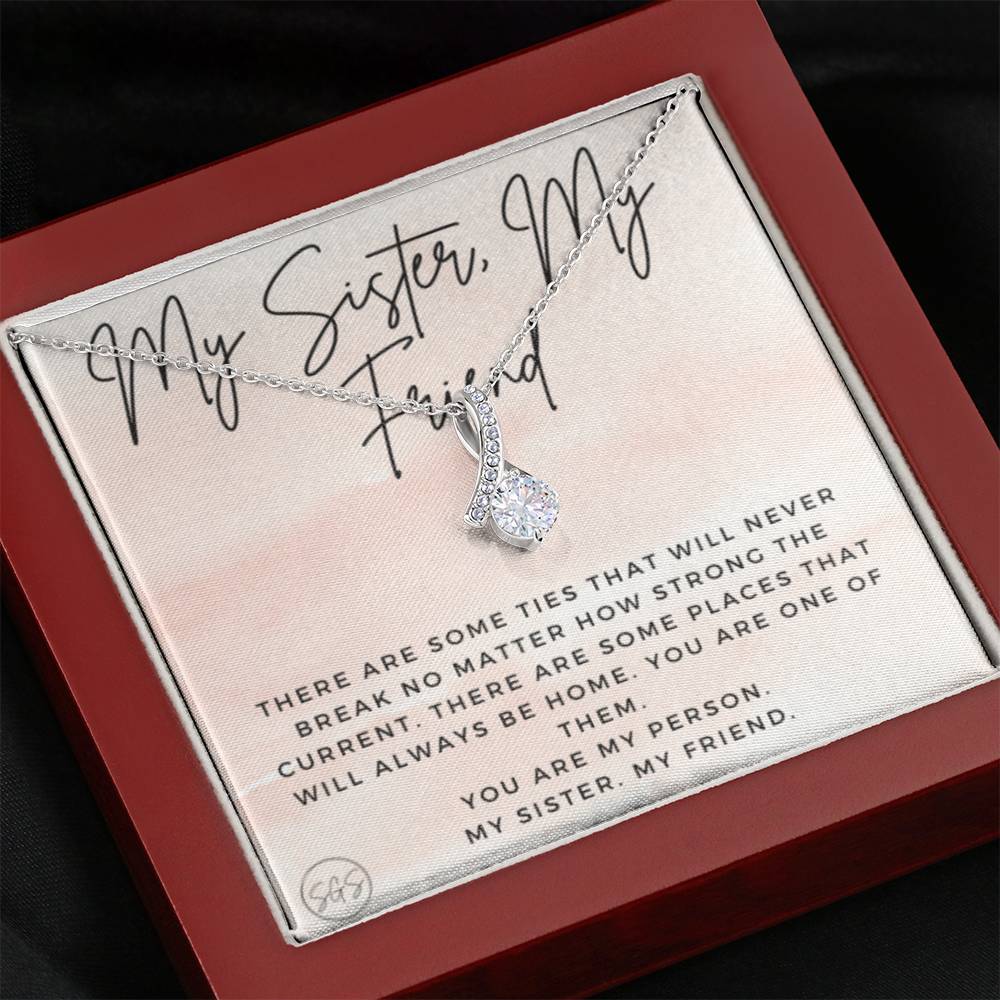 0625B My Sister, My Friend Necklace Beauty