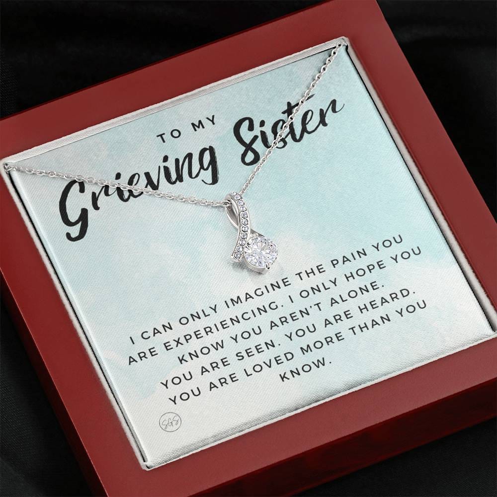 grieving sister 0709f Necklace Beauty