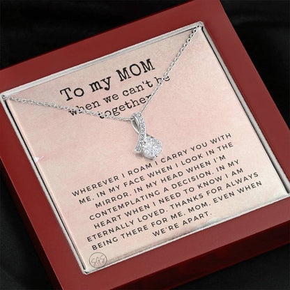 0921d Long Distance Mom Necklace Beauty