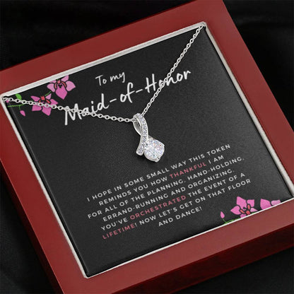 MaidofHonorTokenofThanks Necklace Beauty