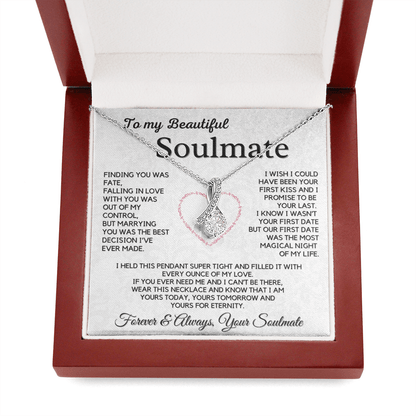 Romantic Gift for Soulmate - Yours for Eternity, Forever and Always