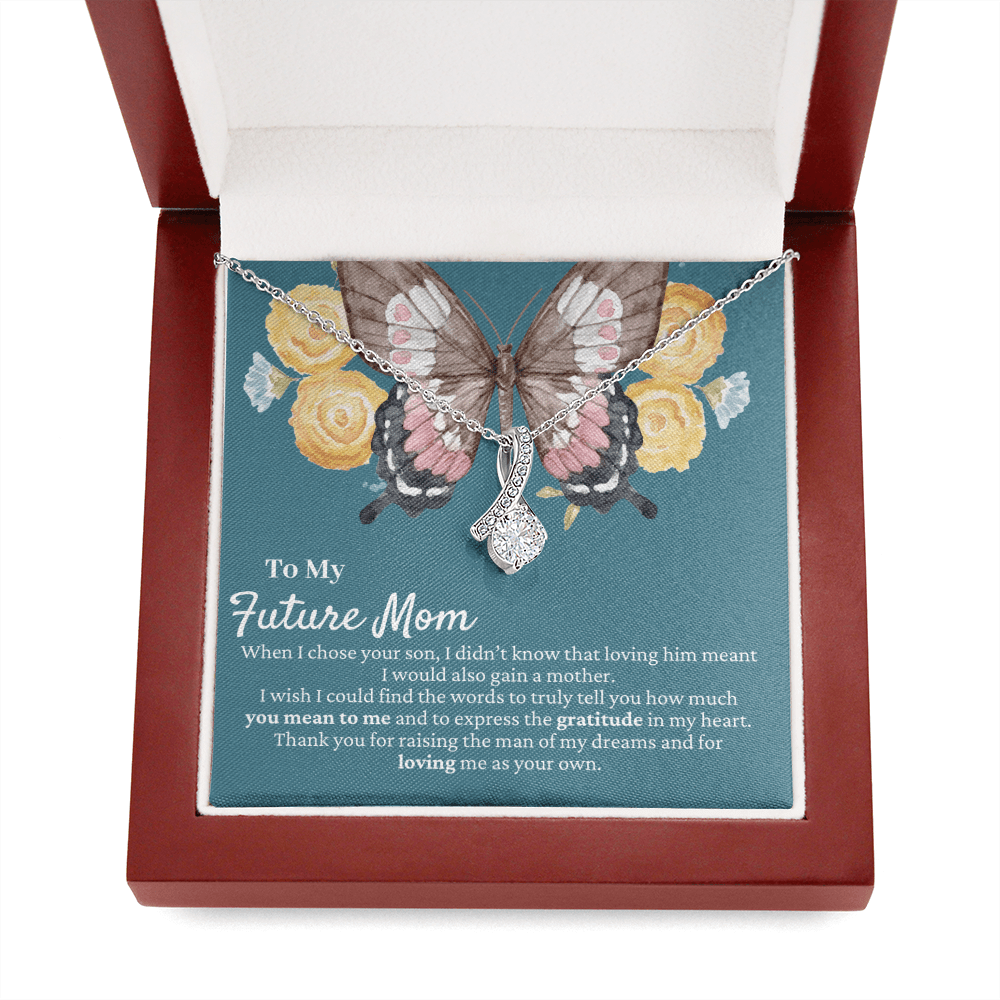 Future Mother-in-Law Gift | Mother's Day Present, Butterfly Necklace, Mother Of The Groom Gift, Meaningful Gift from Daughter-in-Law