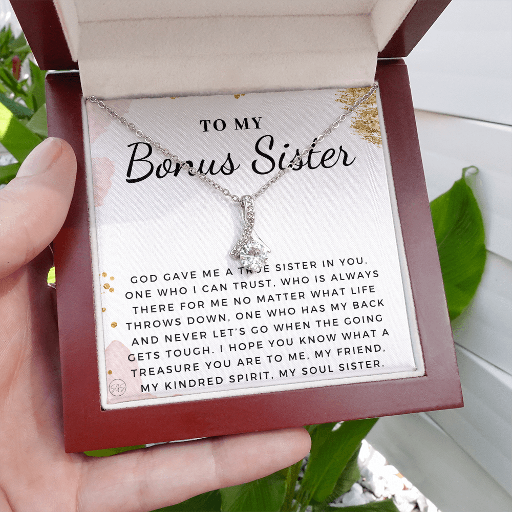 Bonus Sister Gift Sister in Law Gift Best Friend Necklace