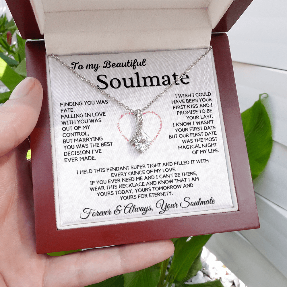 Romantic Gift for Soulmate - Yours for Eternity, Forever and Always