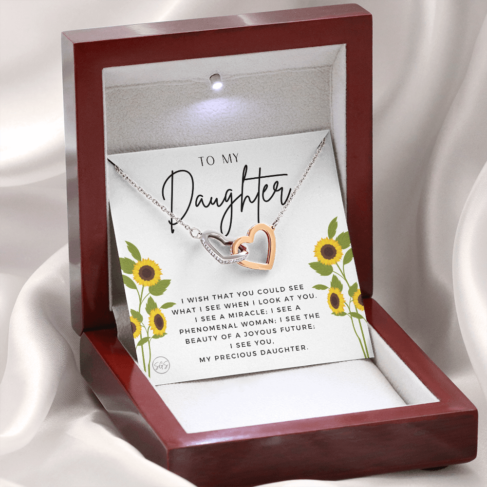 1129dg Hearts Necklace