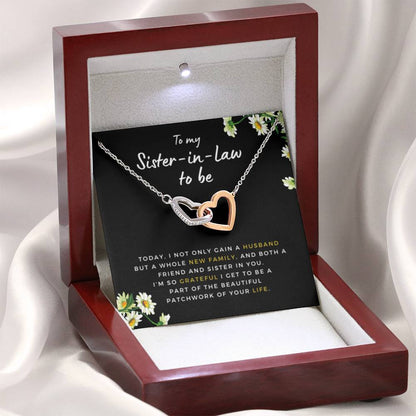 SisterinLawPatchwork Hearts Necklace