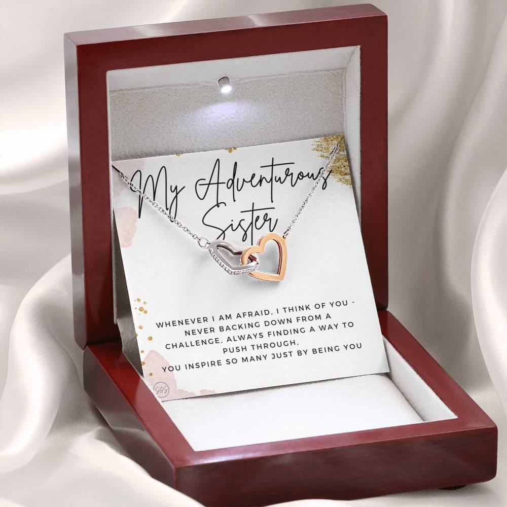 My Adventurous Sister 0705A Hearts Necklace