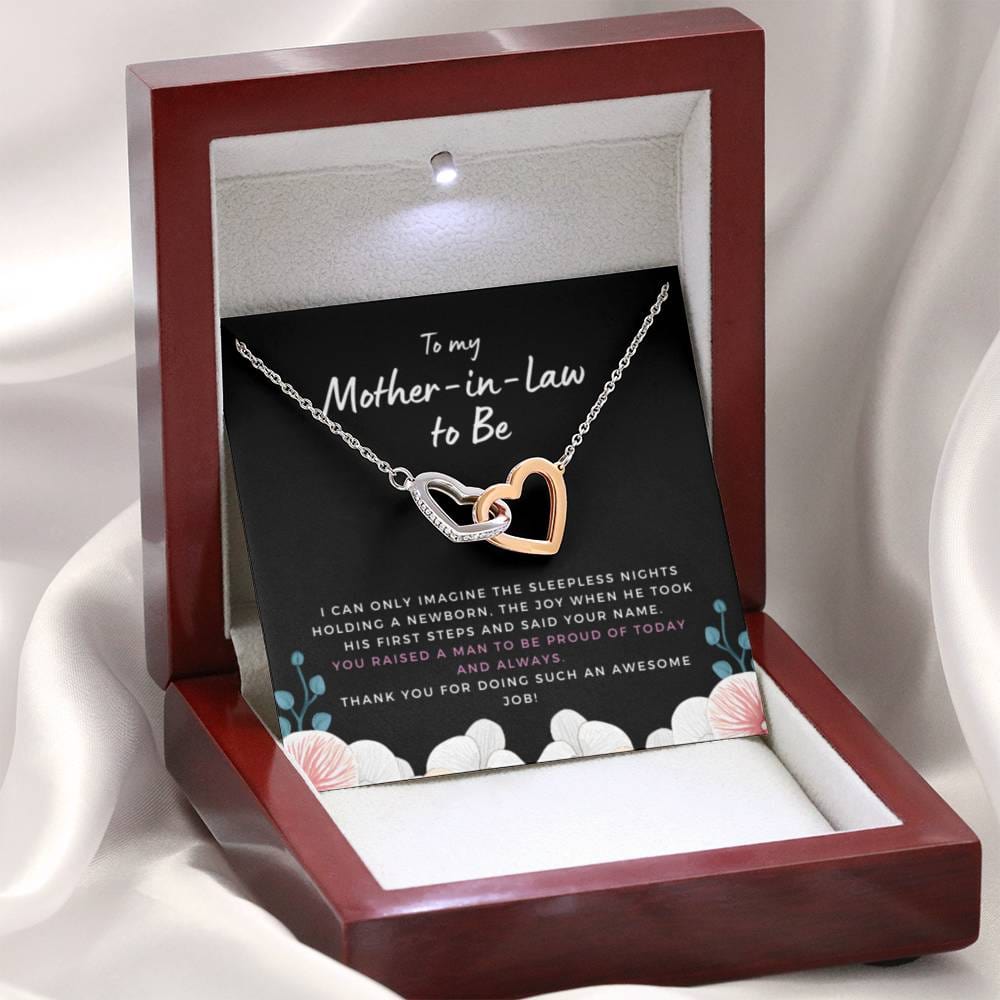 MotherInLawSleepless3 Hearts Necklace