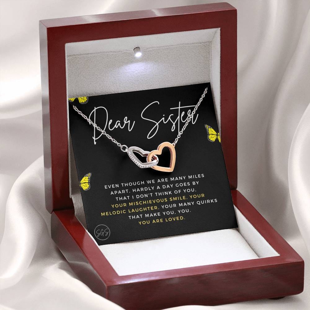 sisterapart 0628L Hearts Necklace