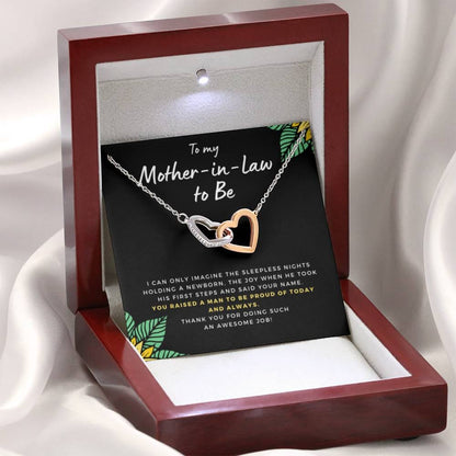 MotherInLawSleepless Hearts Necklace