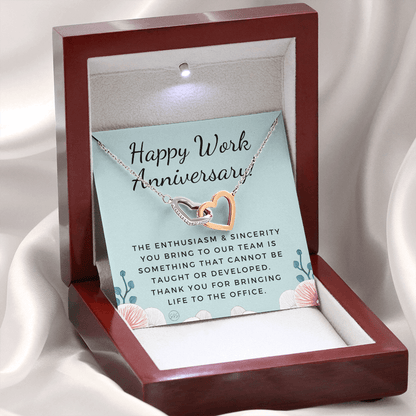 1126wb Hearts Necklace