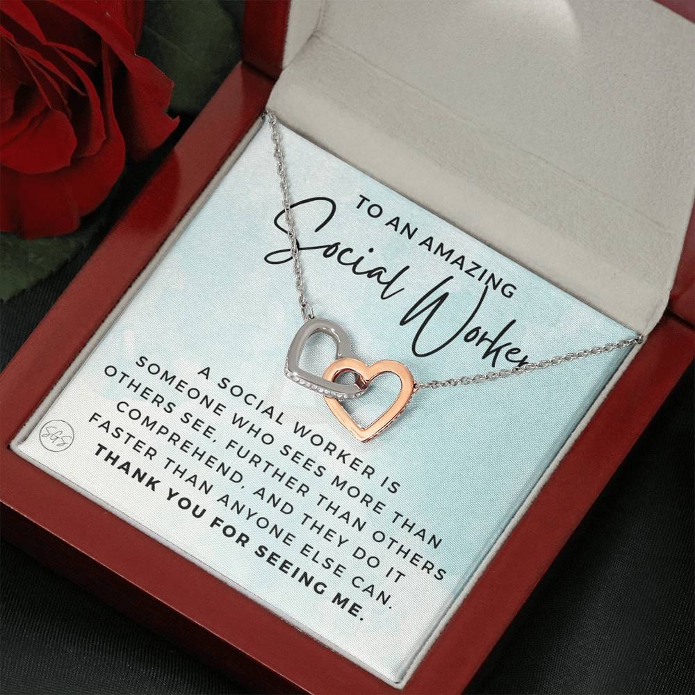 Social Worker Gift | Stuff Gina Says, Case Worker, Future Counselor, LCSW, Social Work, Adoption Family, Graduation, MSW Appreciation Retire 0922dH