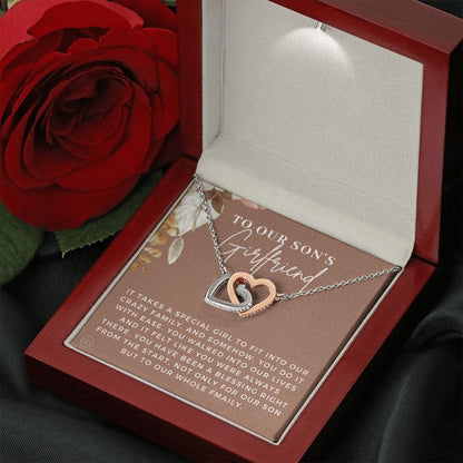 Son's Girlfriend Gift | Custom Gift For Son's Girlfriend, Christmas Gift For Sons Girlfriend, Personalized Necklace, Birthday Gift for Her