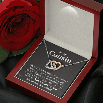 Gift for Cousin | Cousin Crew Necklace, Cousins and Best Friends, I Miss You Present, Gift for Birthday, Graduation, Thinking of You 2413H