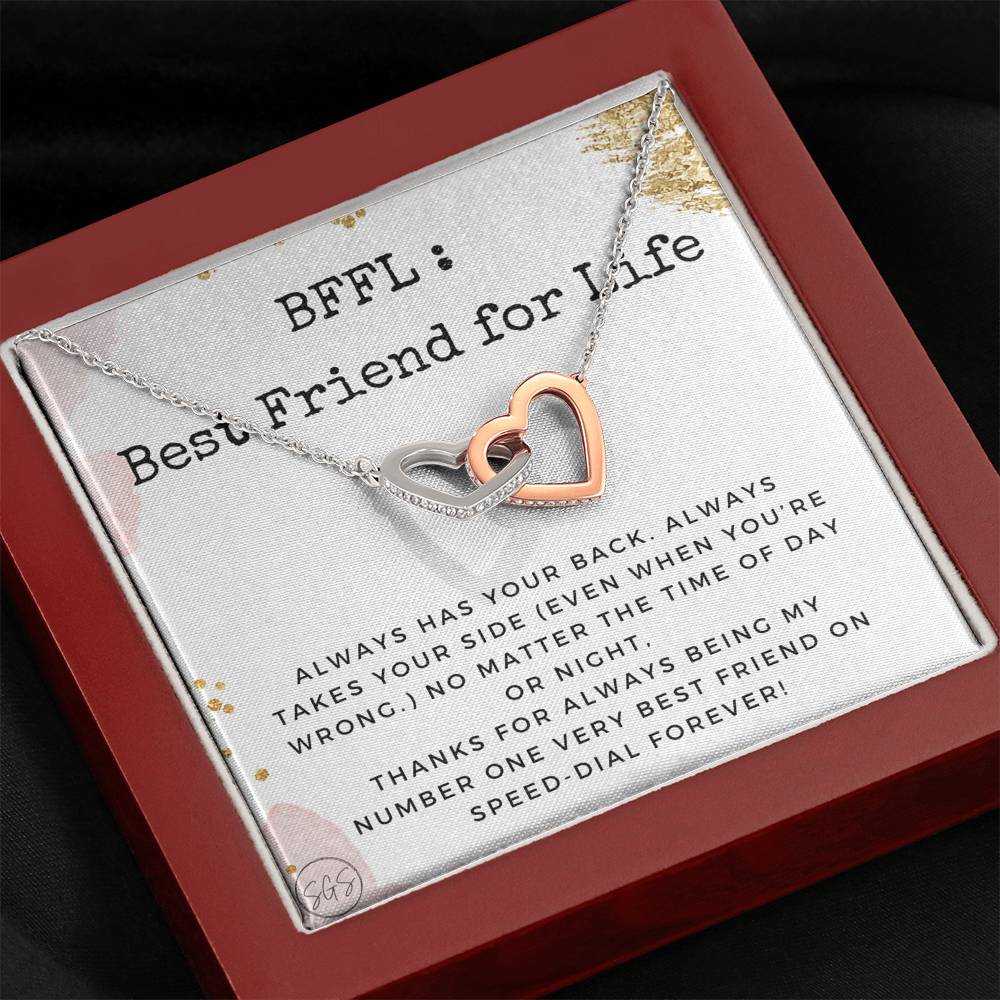 0820f Hearts Necklace