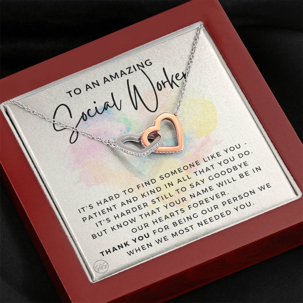 0922b social worker.png Hearts Necklace