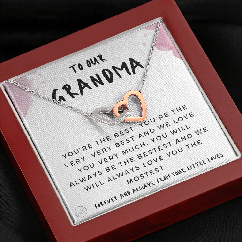 0928 Grandma from Kids Hearts Necklace