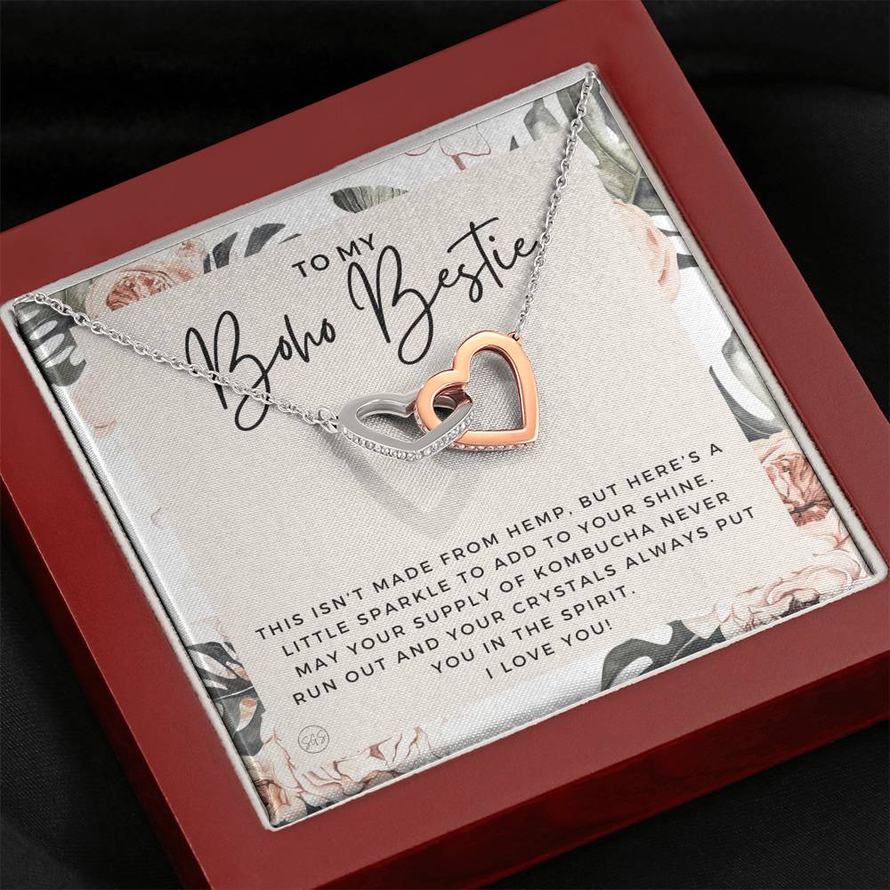 bohobestie 0628G Hearts Necklace