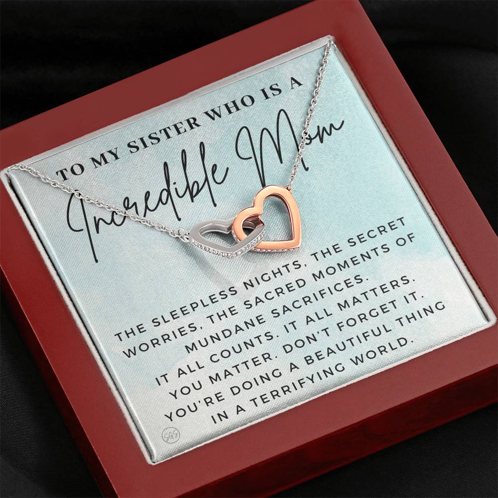 1112sd Hearts Necklace