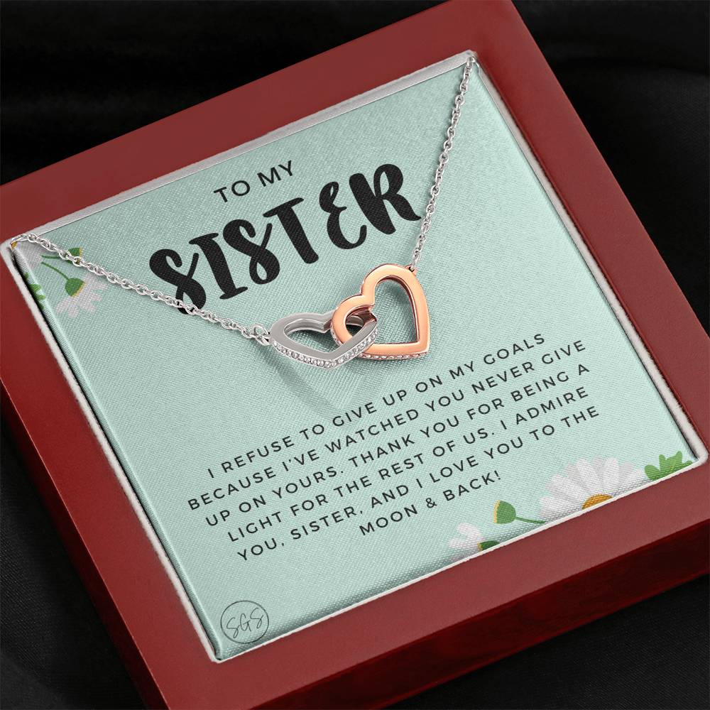 Sister 0705F Hearts Necklace