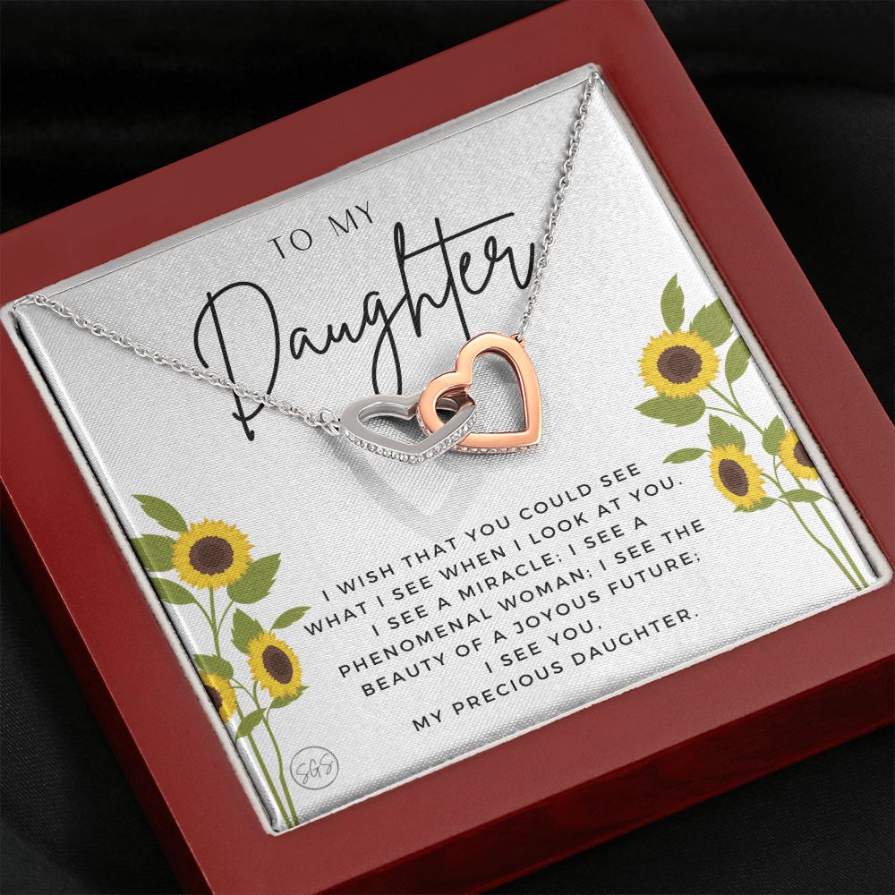 1129dg Hearts Necklace